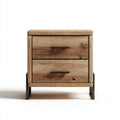 Stolik kawowy z drewna dębowego do salonu - 45 x 40 x 50